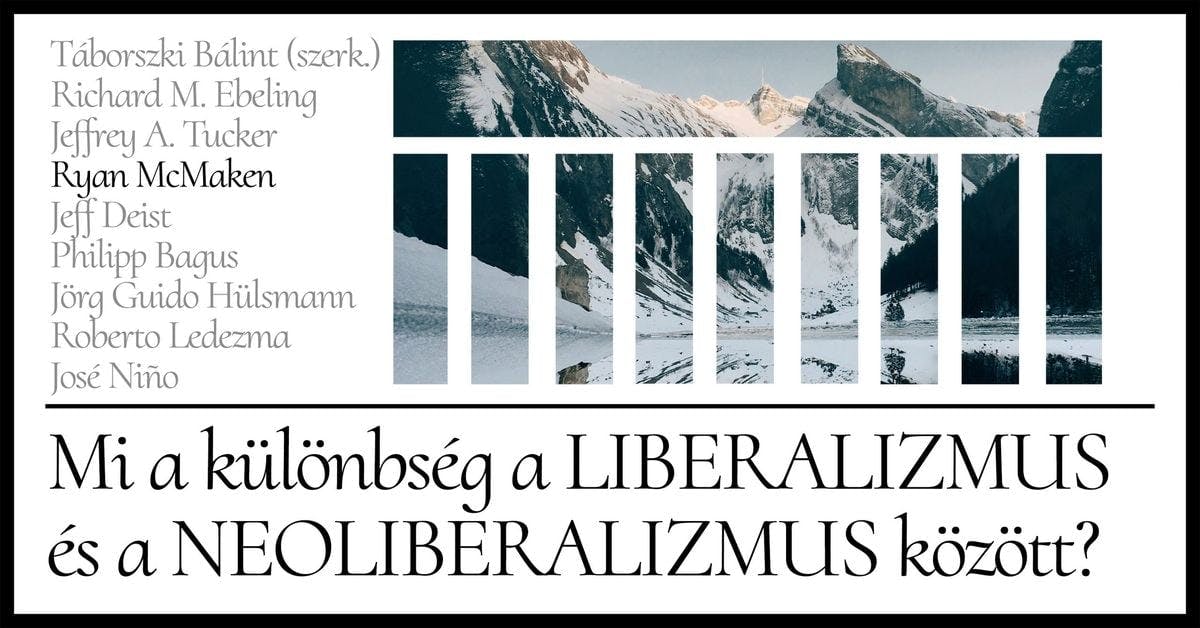 Mi a különbség a liberalizmus és a "neoliberalizmus" között?